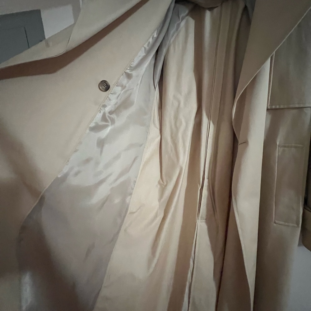 COS Beige Belted Trench Coat - Picture 8 of 10